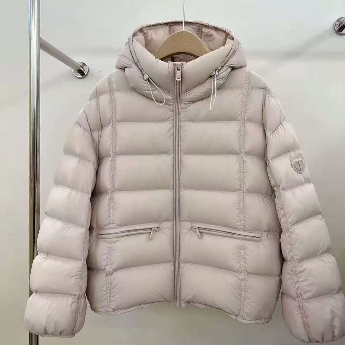 Women Oversized Puffer Down Jacket Casual Loose Hooded Warm Winter Coat Daily Streetwear Outerwear
